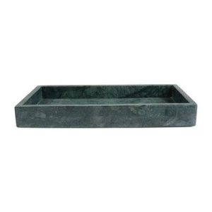 Bricka 30×15 cm Avlång Marmor Form Living