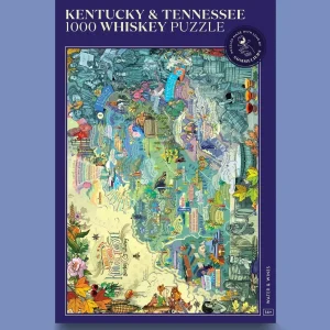 Whiskey Puzzle Kentucky & Tennessee 1000 bitar
