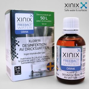 Xinix FreeBact® Water – Drink 50L