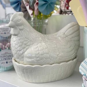 Ägghöna – Äggförvaring i Stengods – Cream – Mason Cash