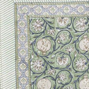 Bordsduk, Tangier Pomegranate – 170×400 cm – Chamois